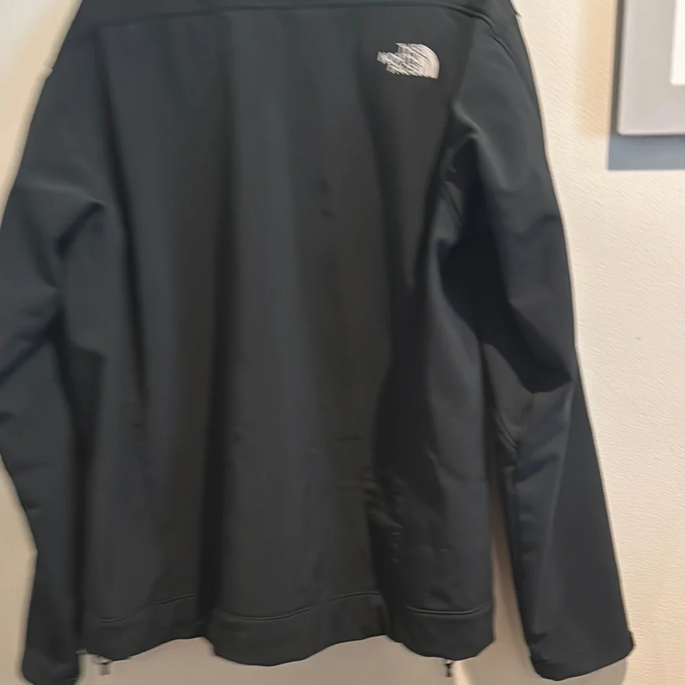 The North‎ Face Black Performance Jacket with Stand-Up Collar